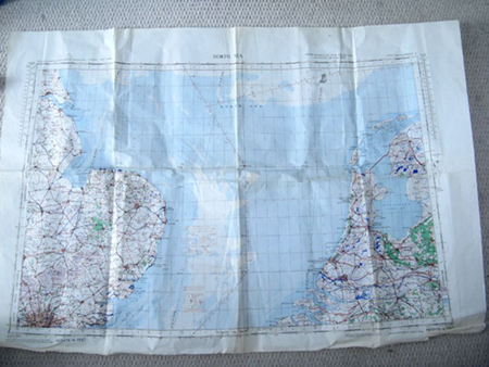 RAF aeronautical map april 1944